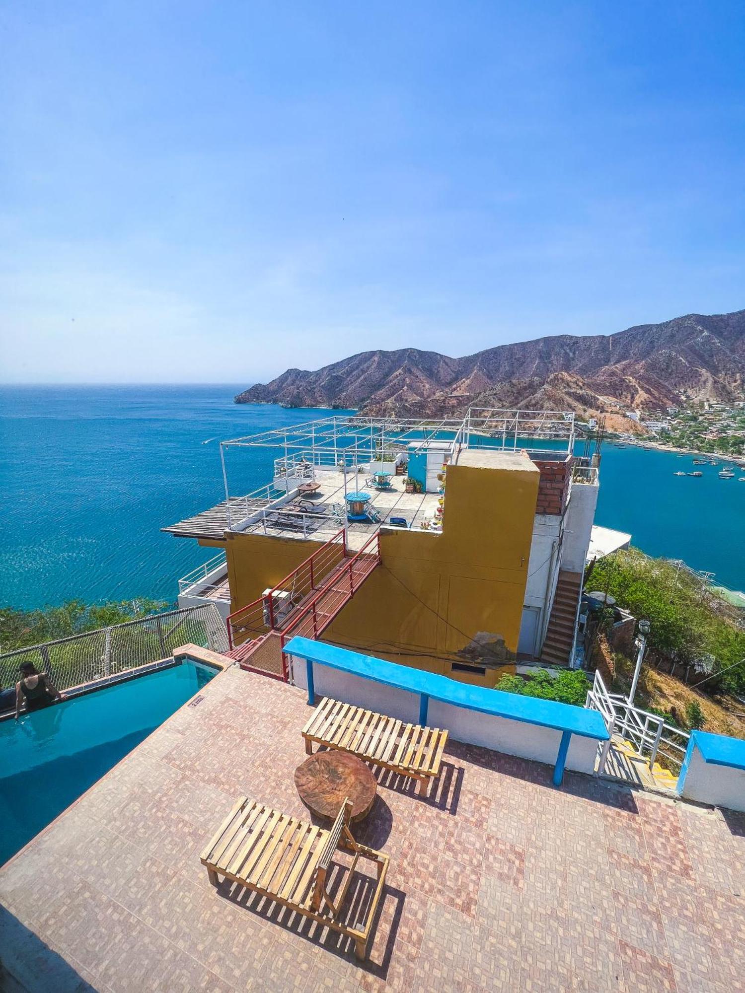 Casa Babel Taganga Hotell Santa Marta  Exteriör bild
