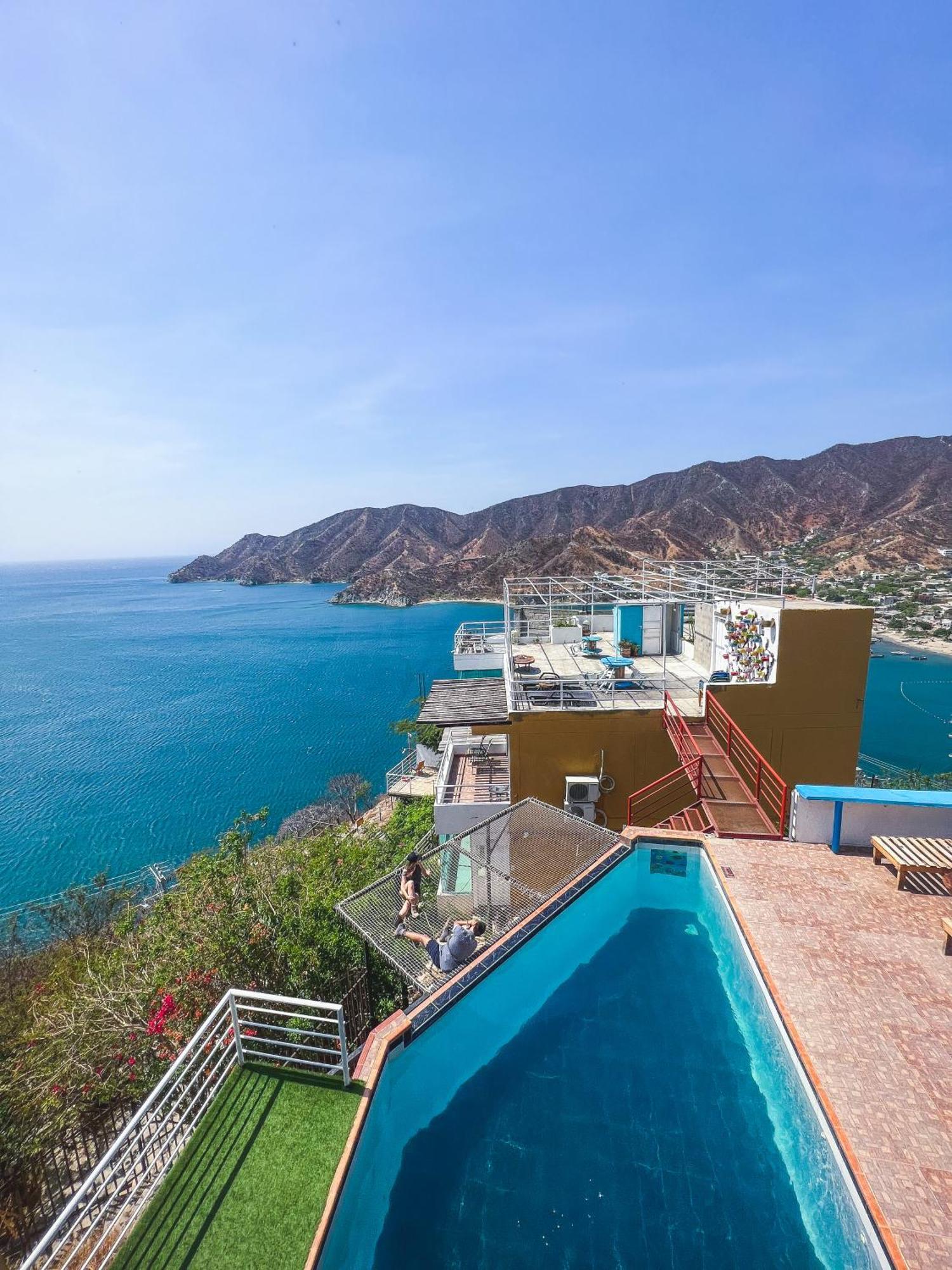 Casa Babel Taganga Hotell Santa Marta  Exteriör bild